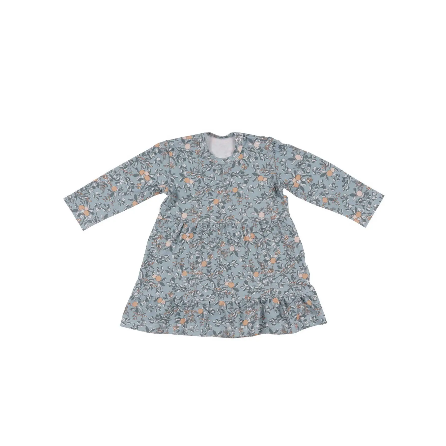 Robe t-shirt manches longues bio bébé fille Malomi Kids