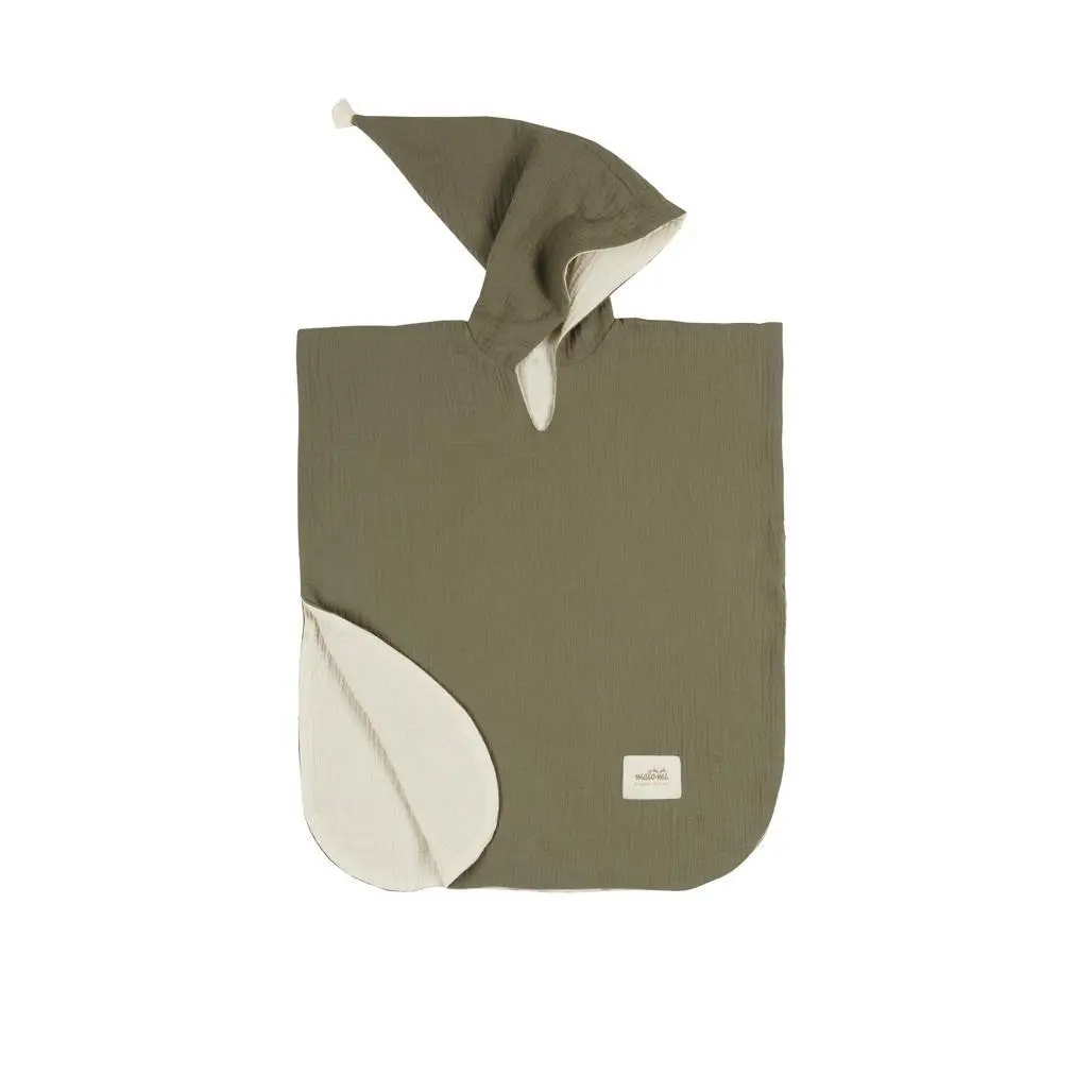 Poncho en mousseline recommandé pour 1-3 ans bébé Malomi Kids