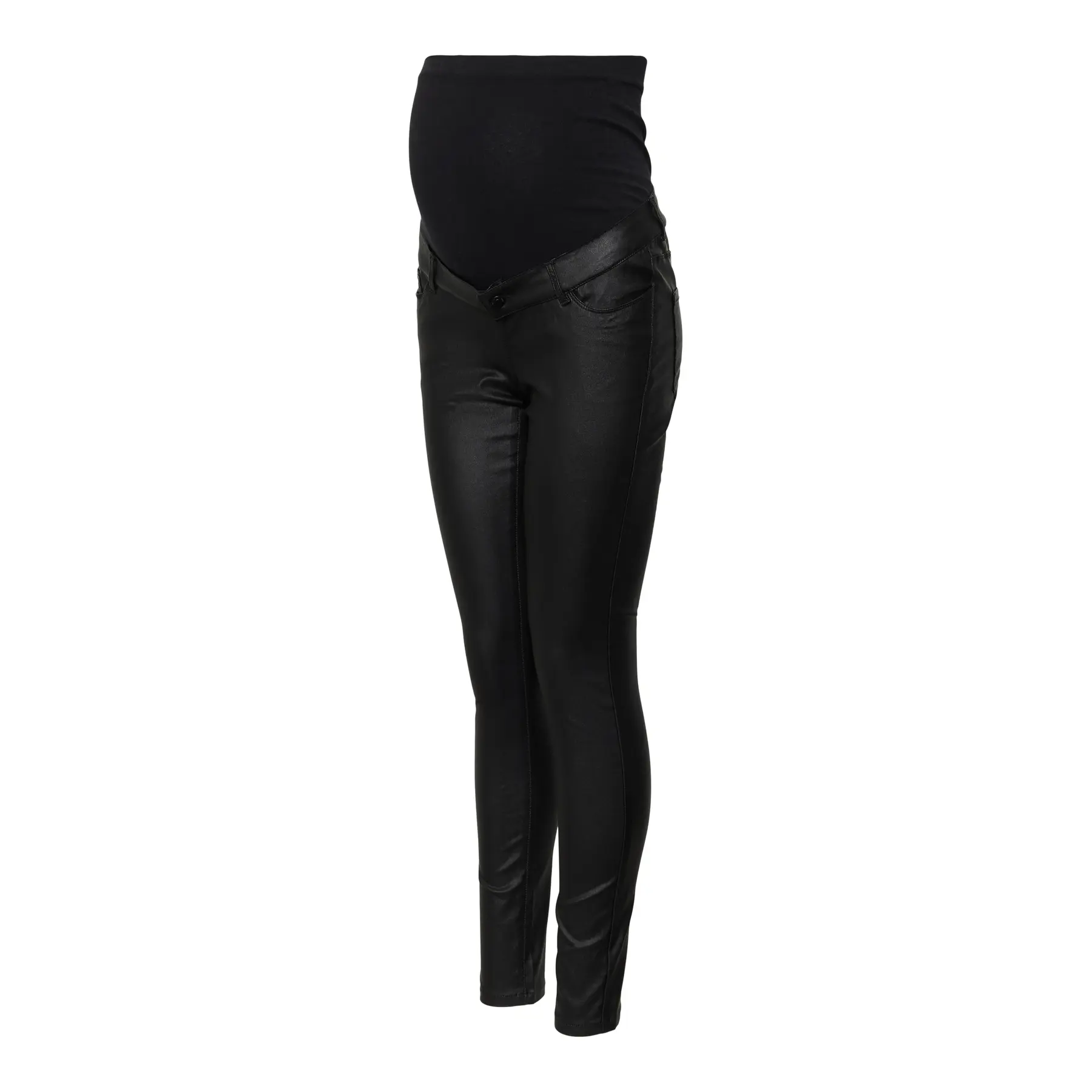 Pantaloni skinny in pelle donna Mamalicious