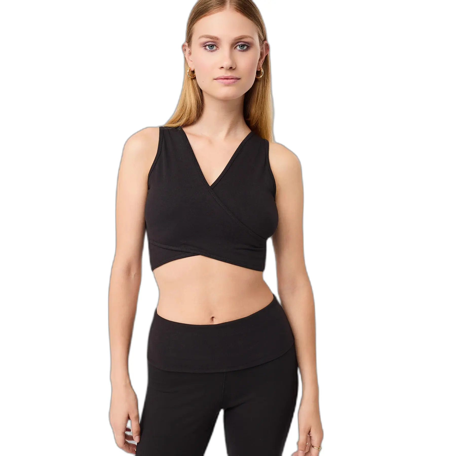 V-Ausschnitt-BH für Frauen Mandala Pilates