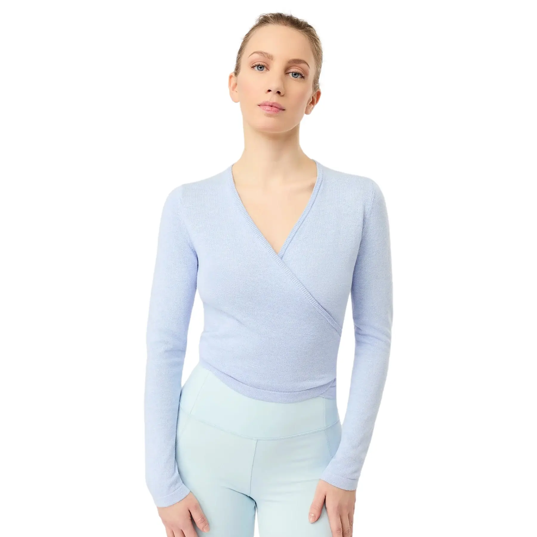 Strick-Wickeljacke Damen Mandala Wrap