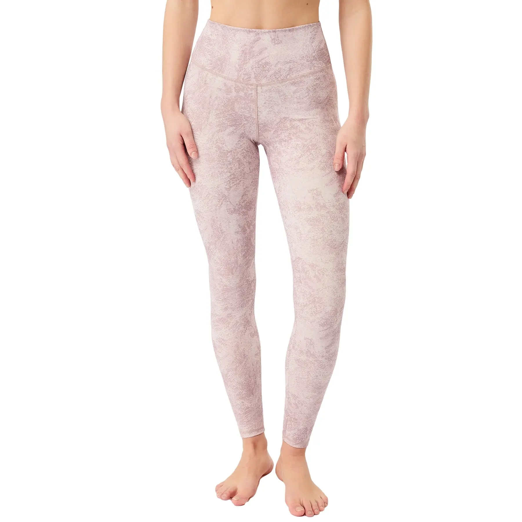 Monochrome Gedrukte Legging Dames Mandala