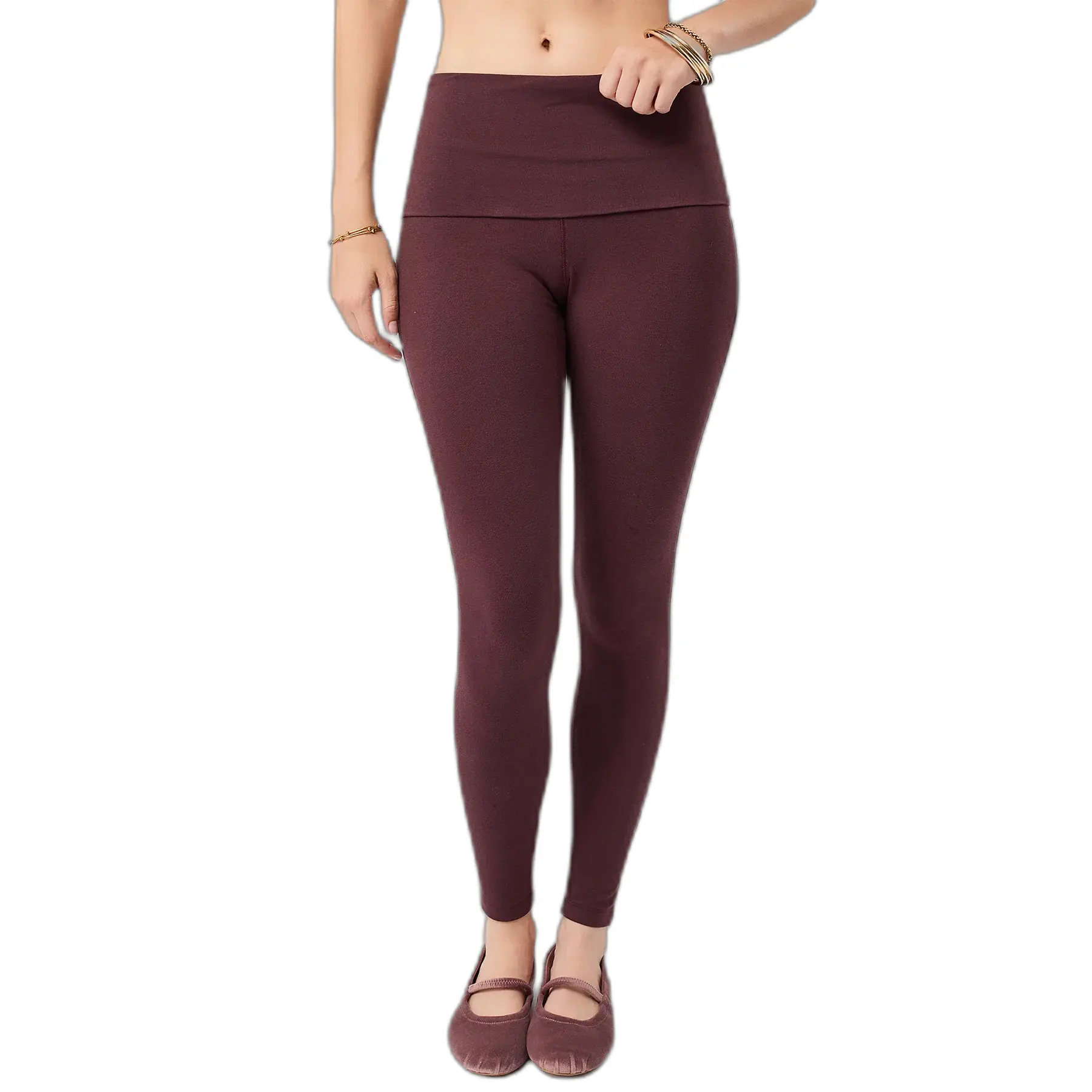 Leggings Damen Mandala Rolldown