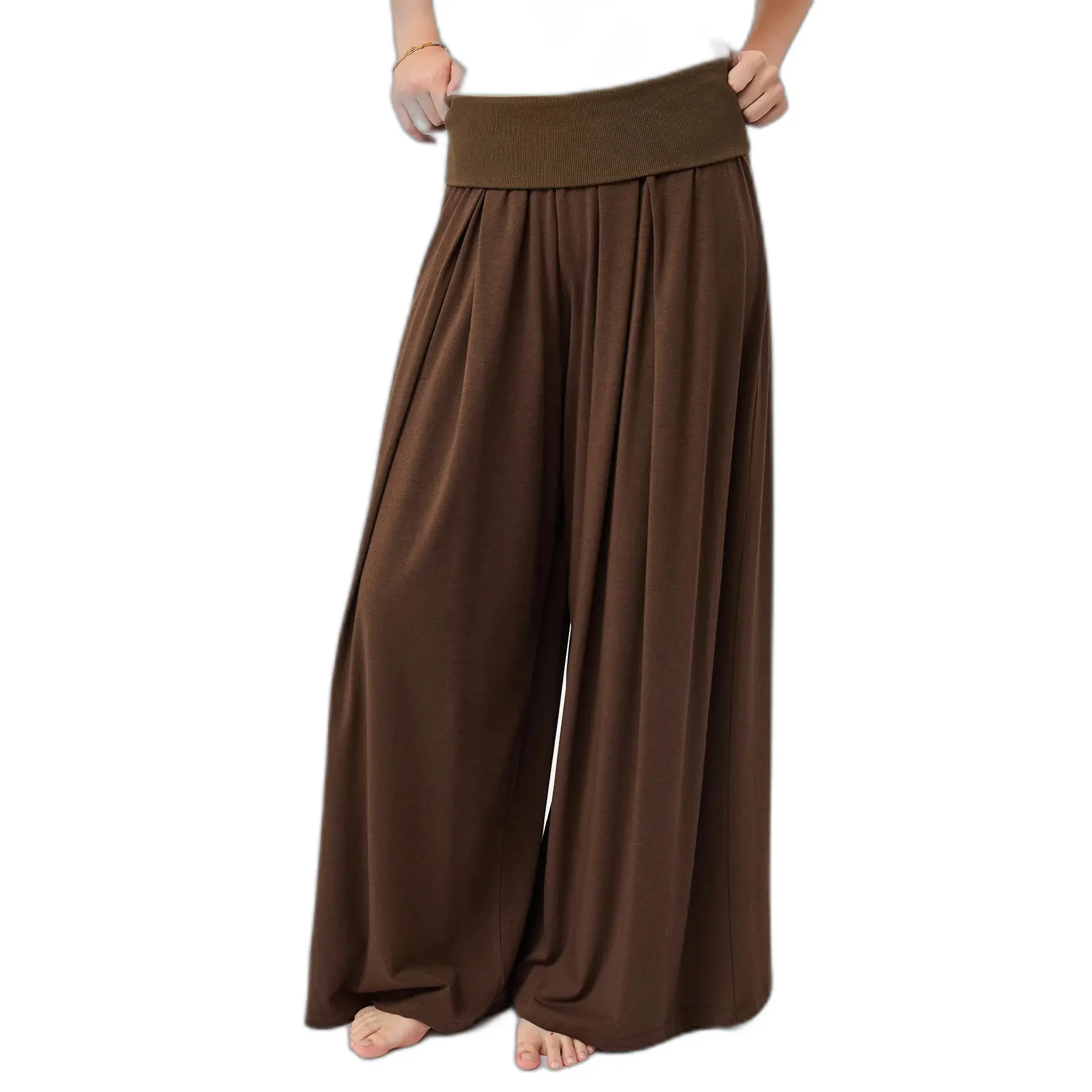 Extra wijde broek voor dames Mandala