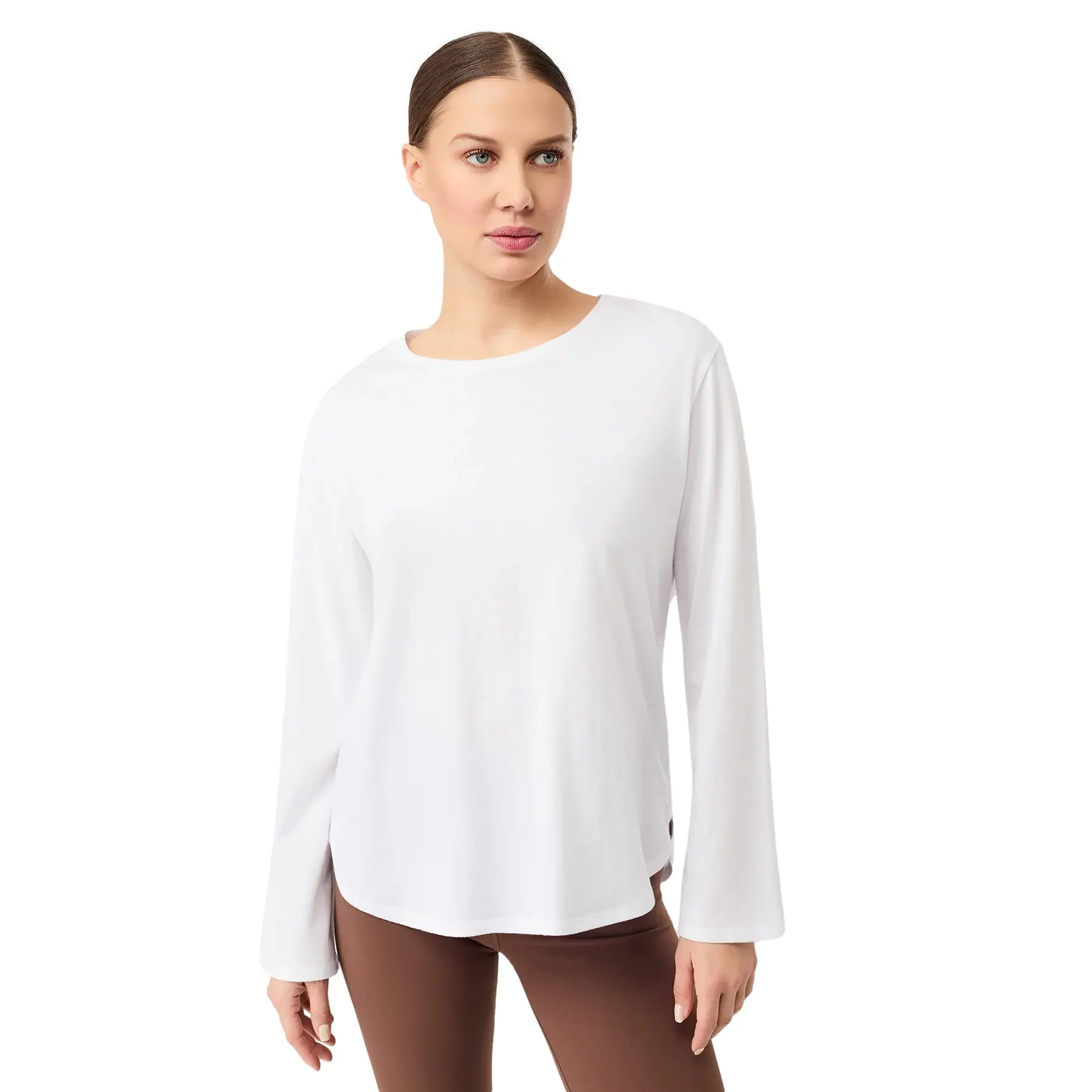 Langarmshirt Mandala Halfmoon