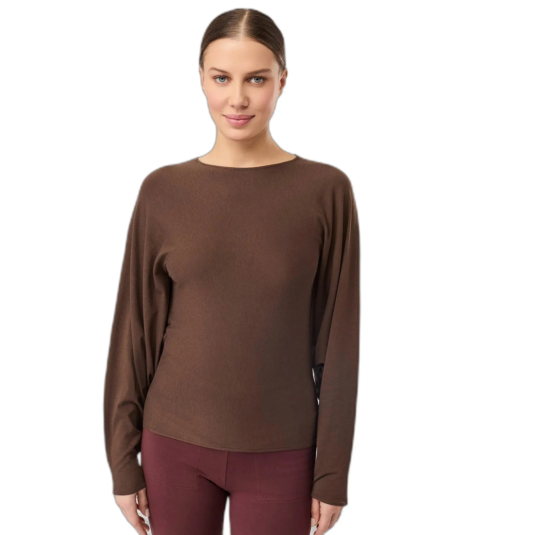 Vrouwen Batwing Sweatshirt Mandala Pulse