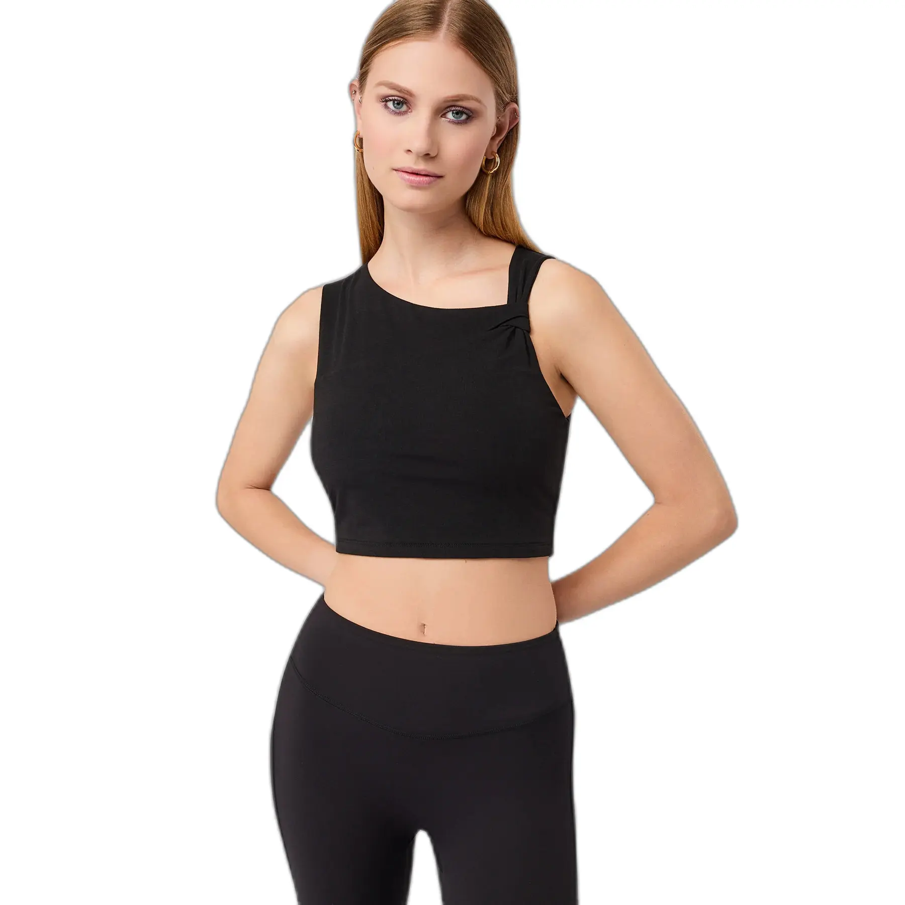 Kurzes Damen-Tanktop Mandala Serenity