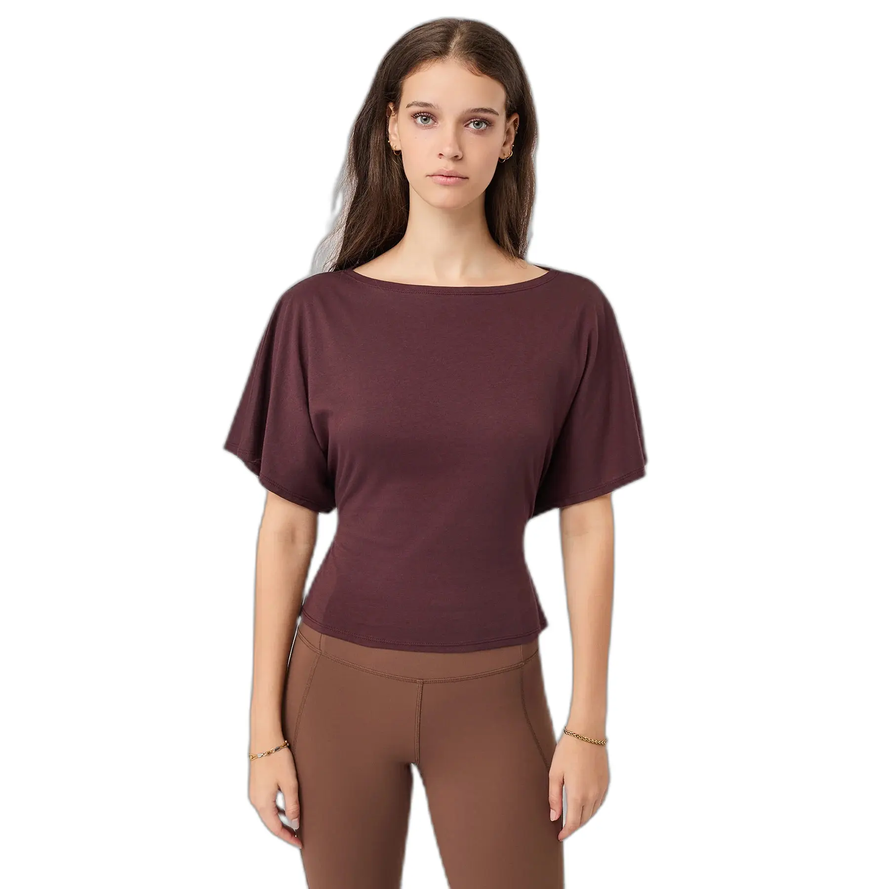 T-shirt dames Mandala Back Bow