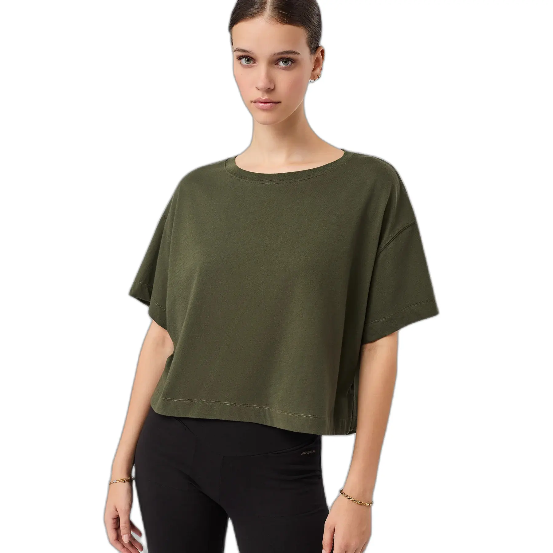 T-shirt dames Mandala Boxy