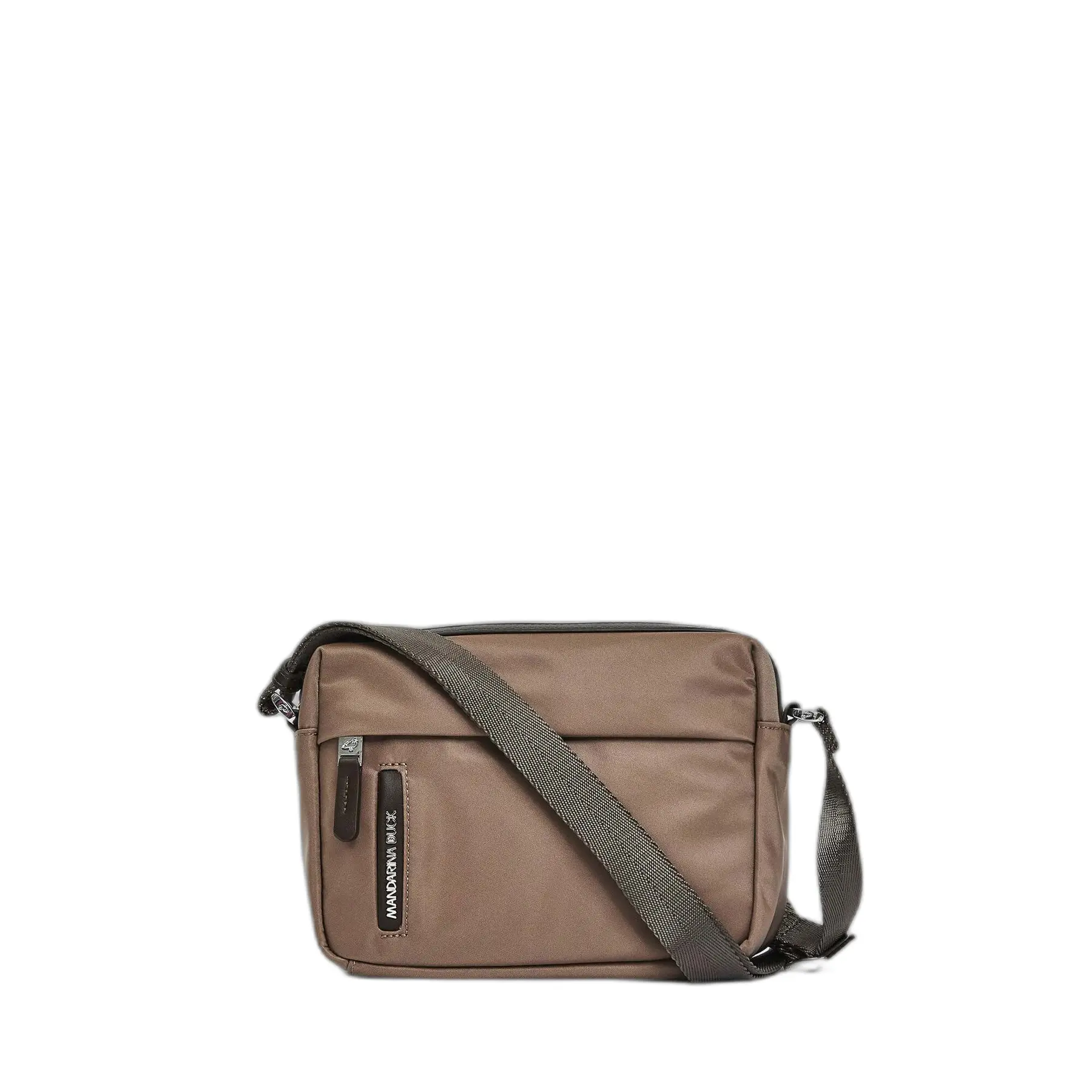Borsa a tracolla con tasca anteriore in nylon Mandarina Duck Hunter