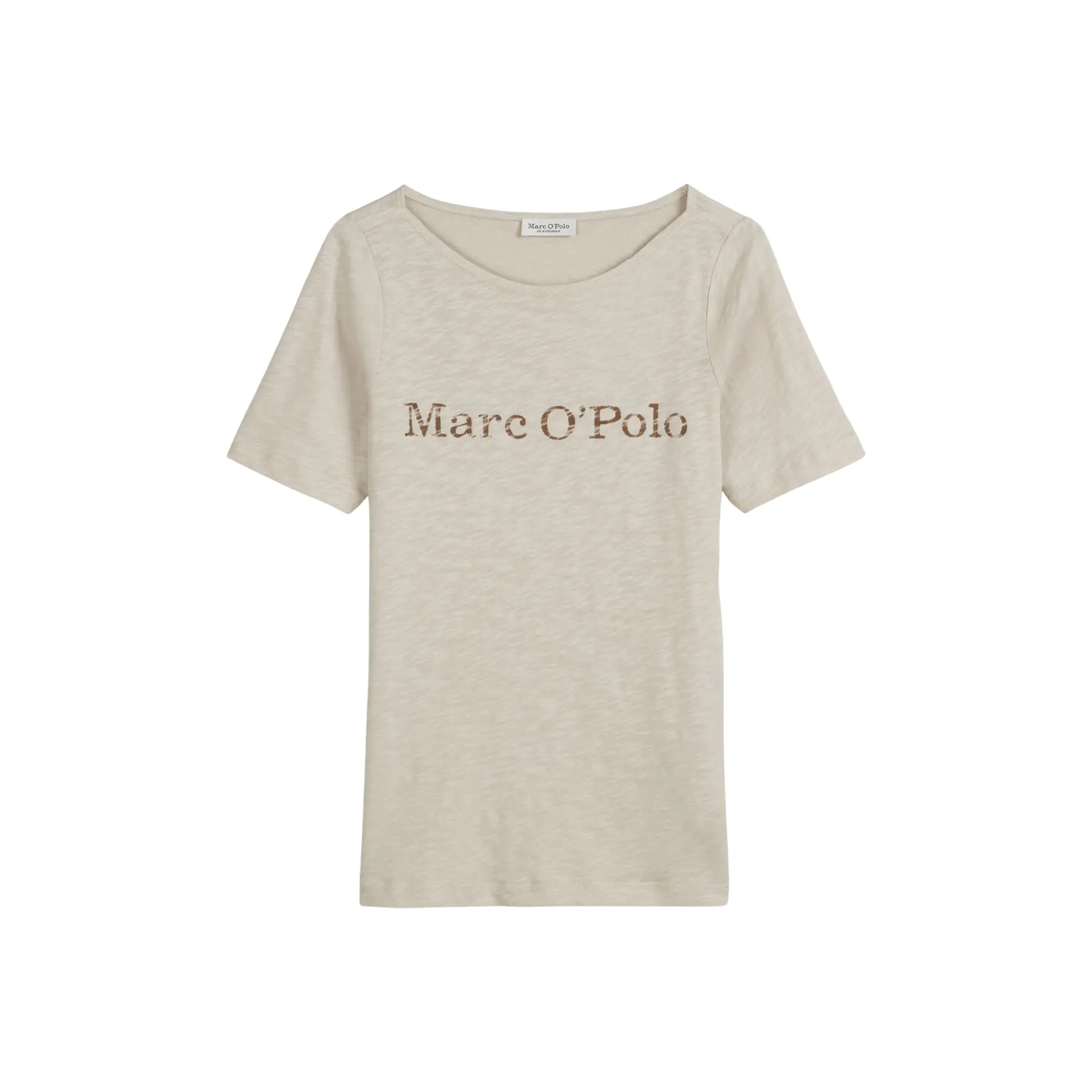 T-shirt con logo stampato all'interno sul petto donna Marc O'Polo