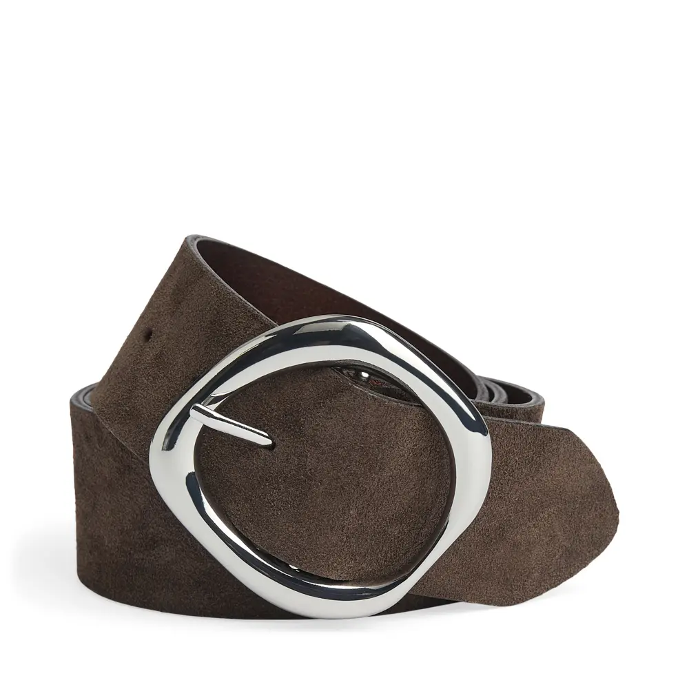 Markberg Damen Marron Wildleder Taillengürtel Keva