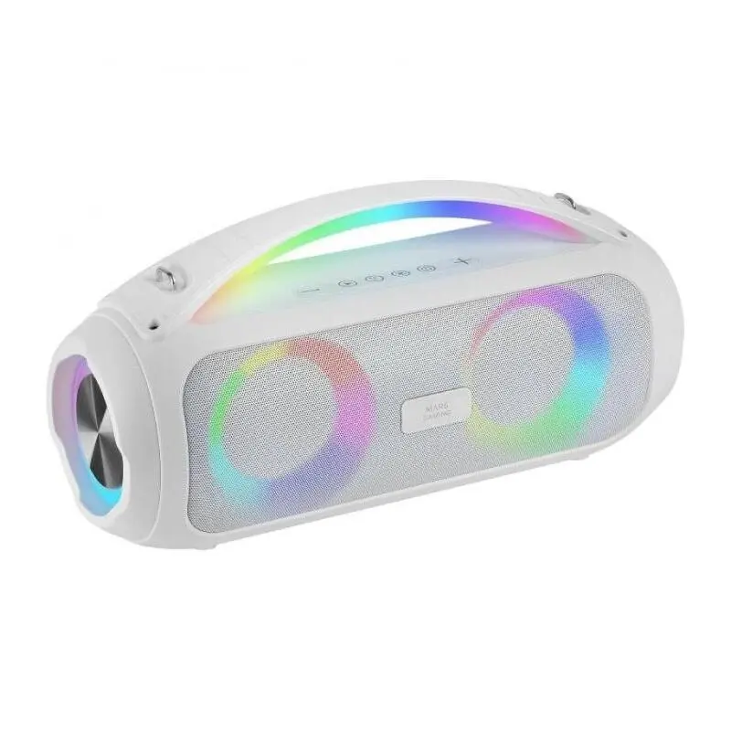 Mars Gaming Blanc Mspulsew Haut-Parleur Portable Et De Fête Enceinte Portable Stéréo 50 W - Neuf - Image 5