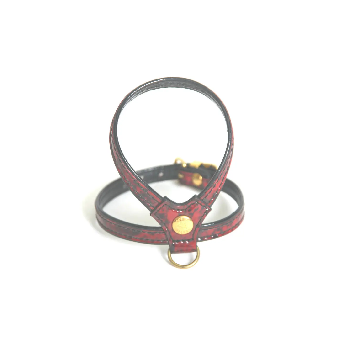 Glossy Dog Harness Martin Sellier Granite
