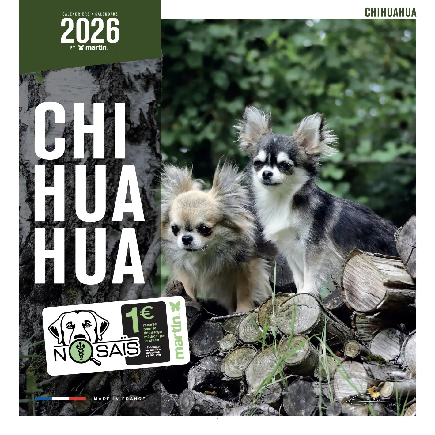 Calendar Martin Sellier Chihuahua