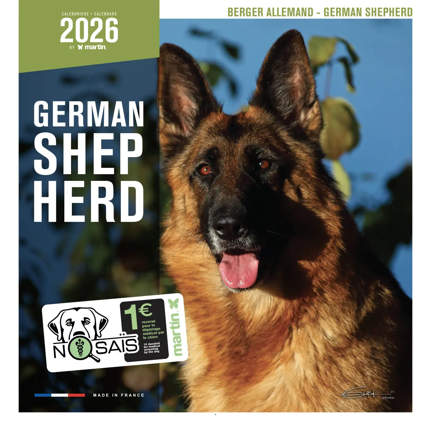 Calendar Martin Sellier Erger Allemand