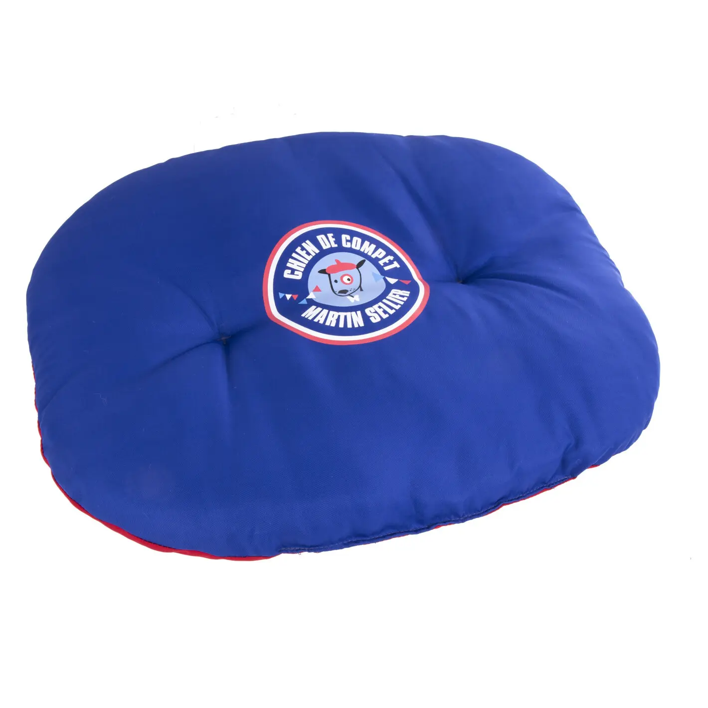 Coussin pour chien drapeau Martin Sellier