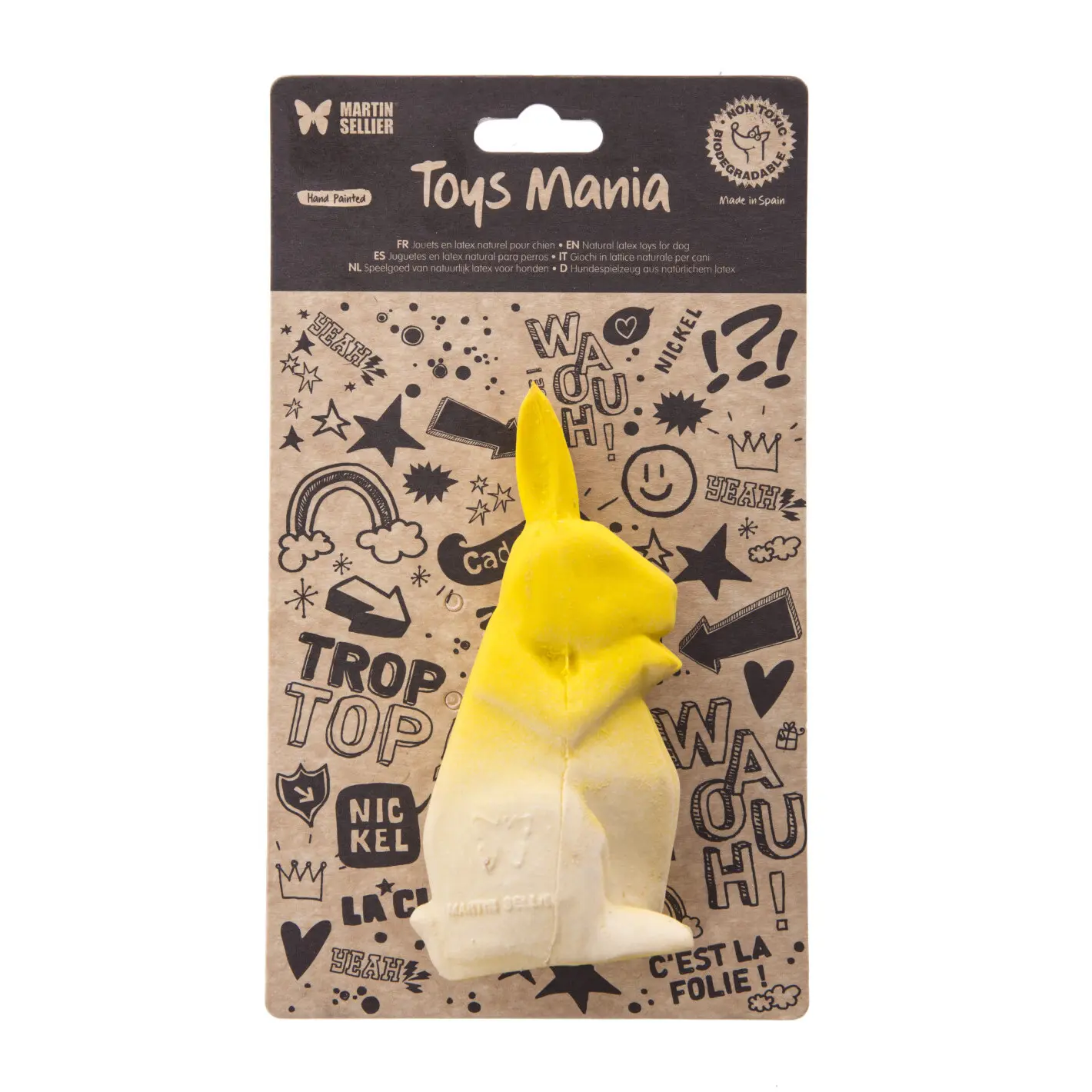 Rabbit dog toy Martin Sellier