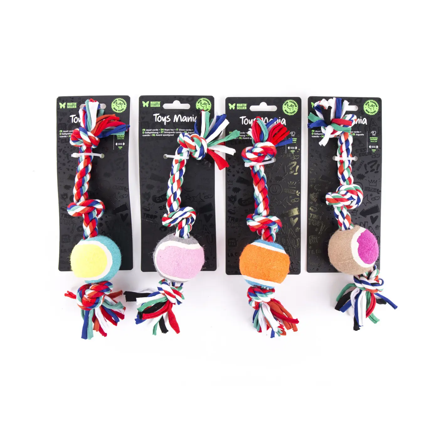 Cordino per cucciolo + pallina da tennis Martin Sellier