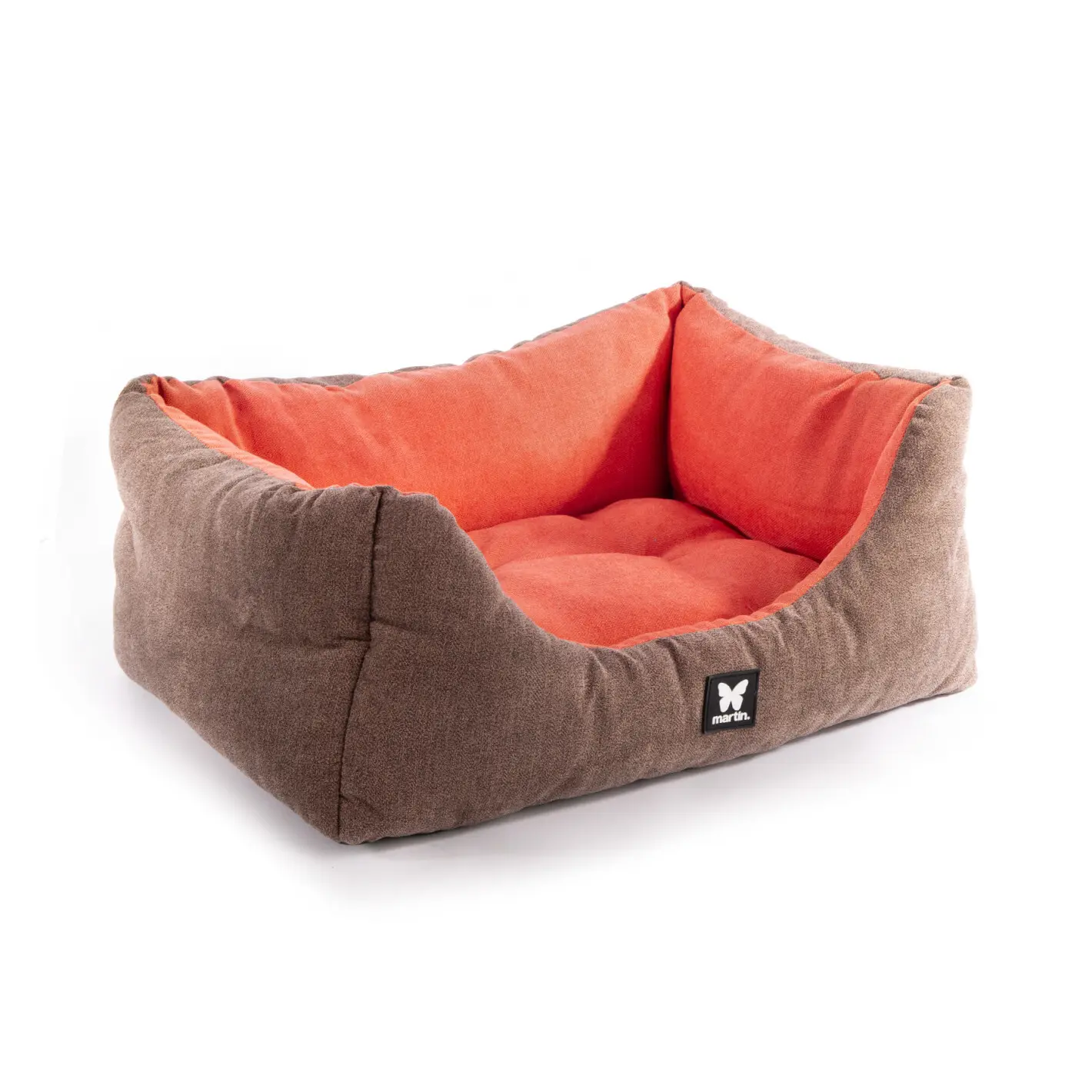 Cesto per cani e gatti in suede Martin Sellier Domino