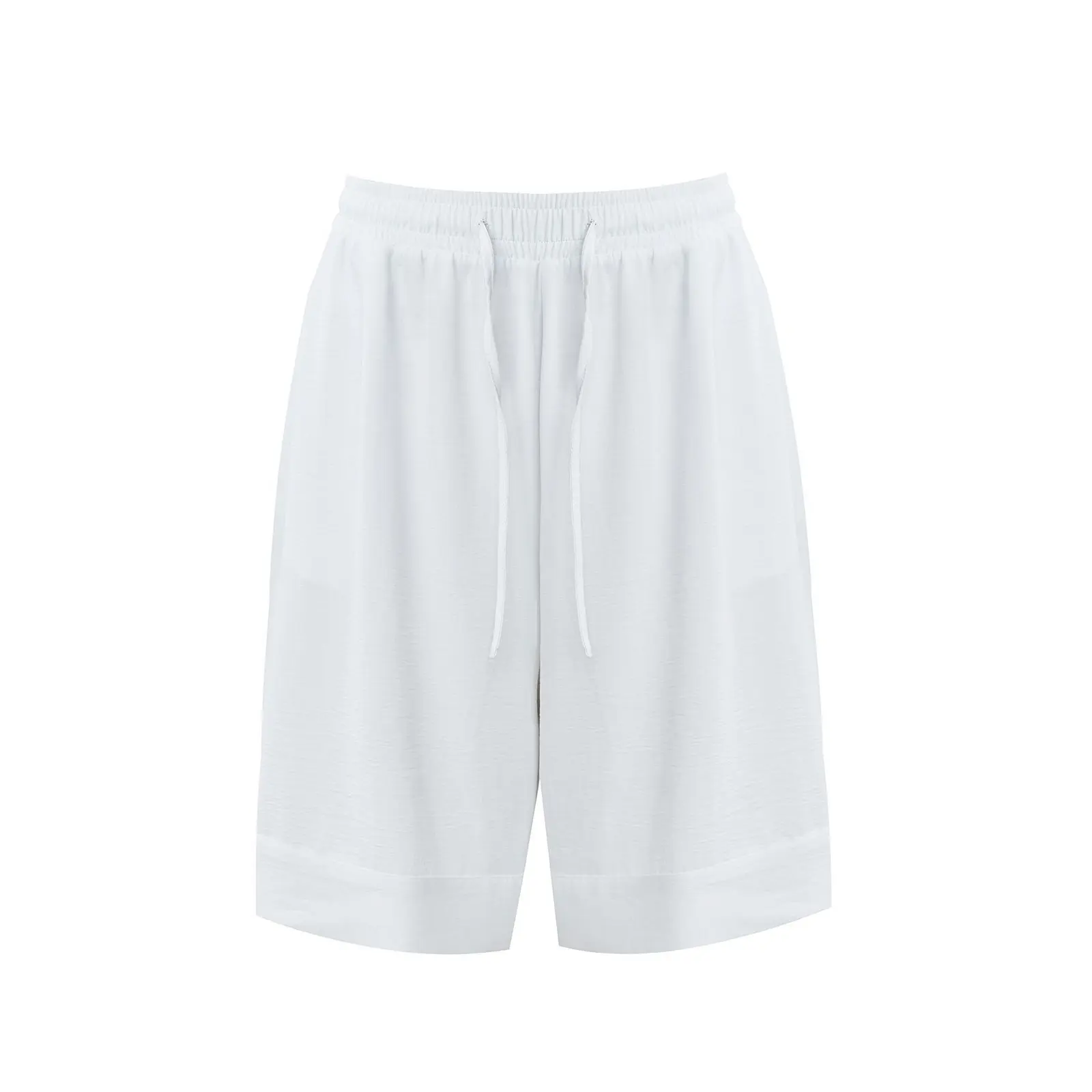 Women's Crepe Bermuda Shorts Mat Fashion