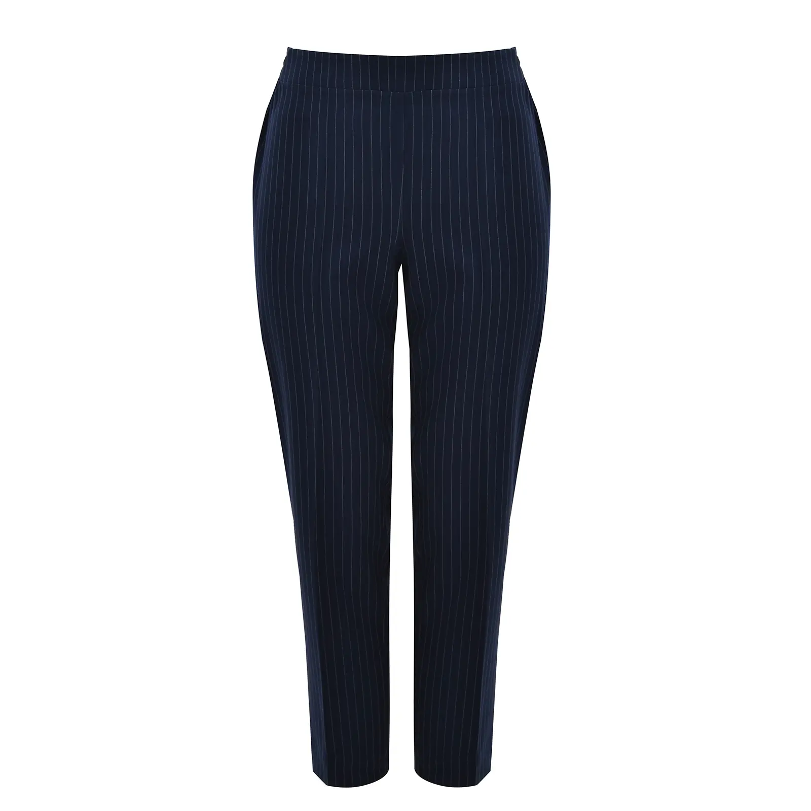 Cigarette Hose mit feinen Streifen für Damen Mat Fashion