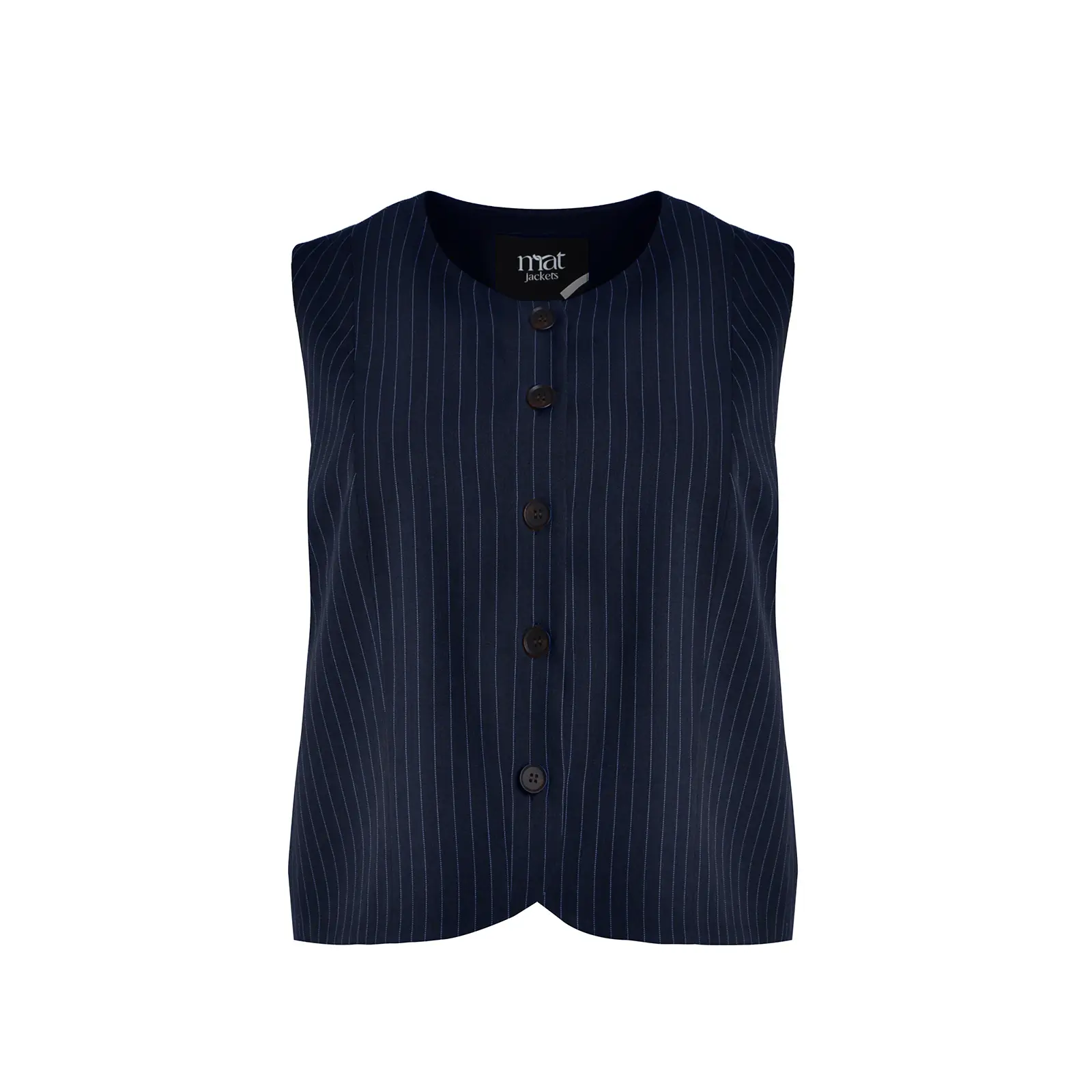 Gilet da costume a strisce sottili donna