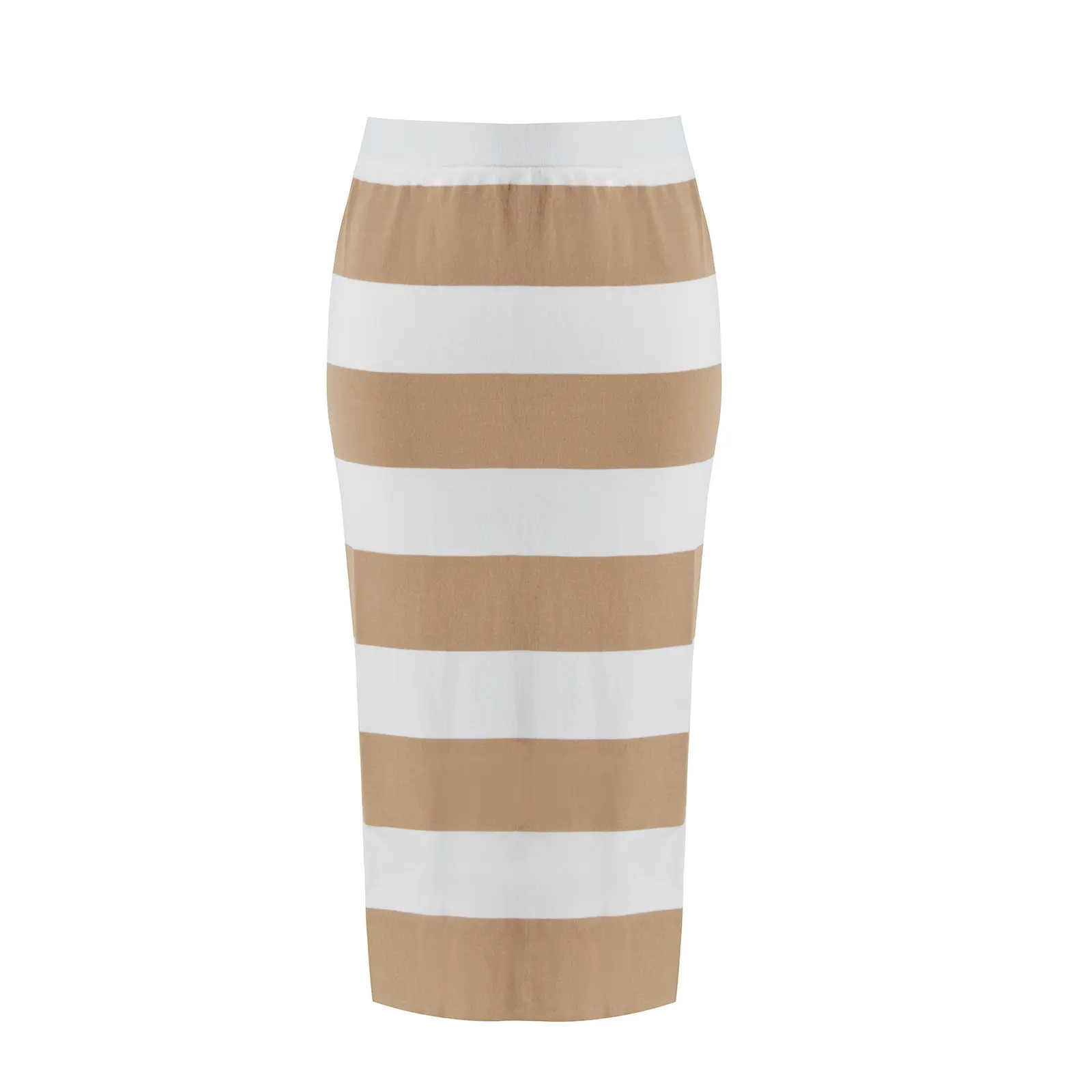 Damen Midirock aus Strick Mat Fashion