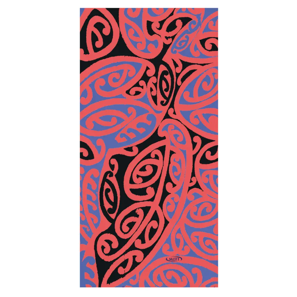 Seamless Multifunctional Printed Neck Gaiter MATT DSG: 101