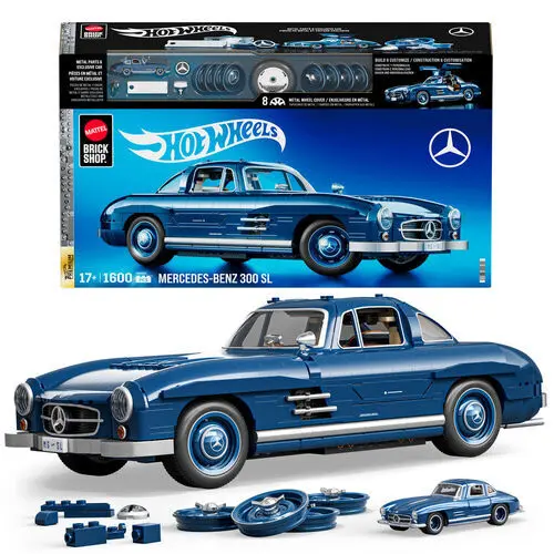 Konstruktionsspiele Mattel Hot Wheels Mercedes 300SL Premium construction set