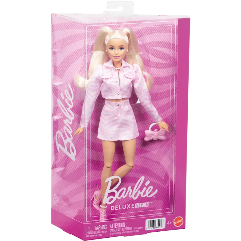 Poupée Mattel Style Rose Zèbre Barbie