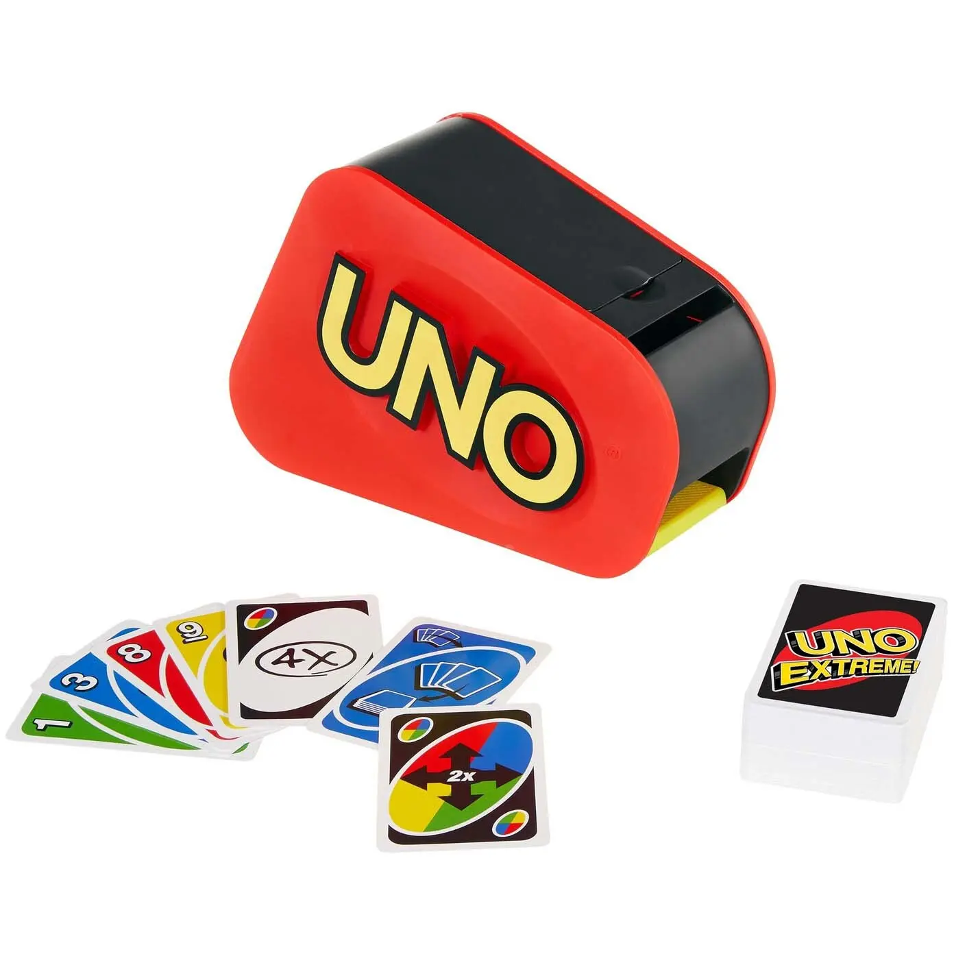 Uno kaartspelletjes Mattel France Extreme