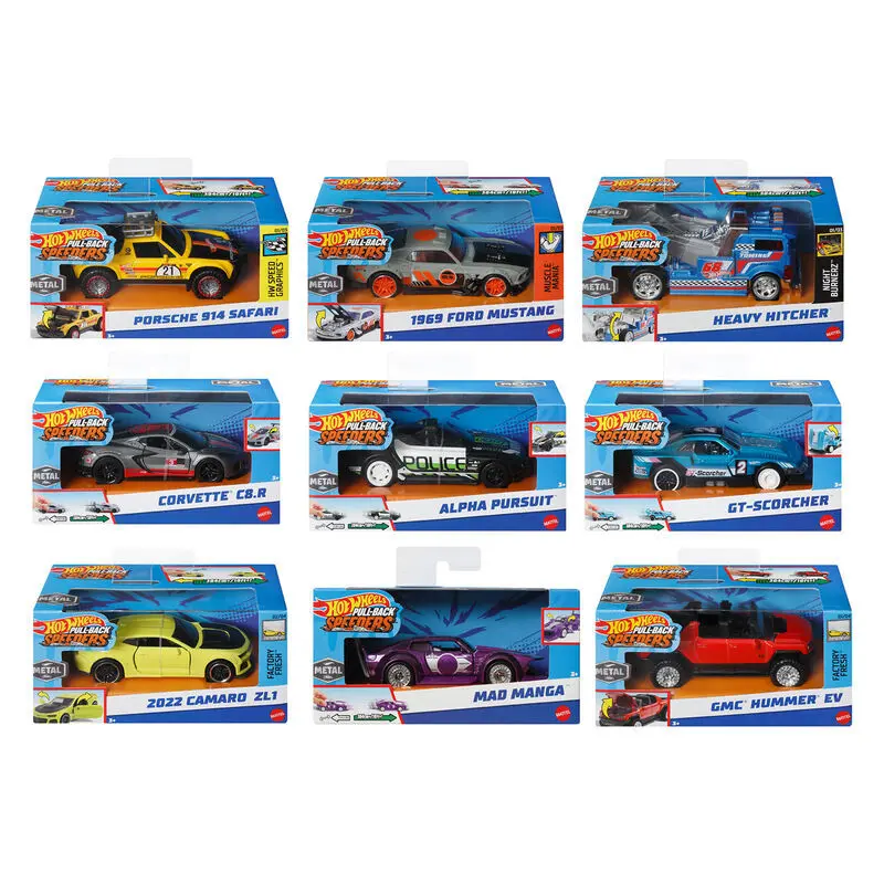 Jeux de voiture de course Mattel Hot Wheels Jeux de voiture de course Mattel Hot Wheels