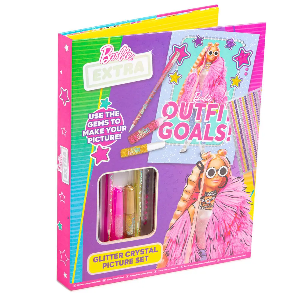 Ausmalbilder Mattel Barbie Glitter