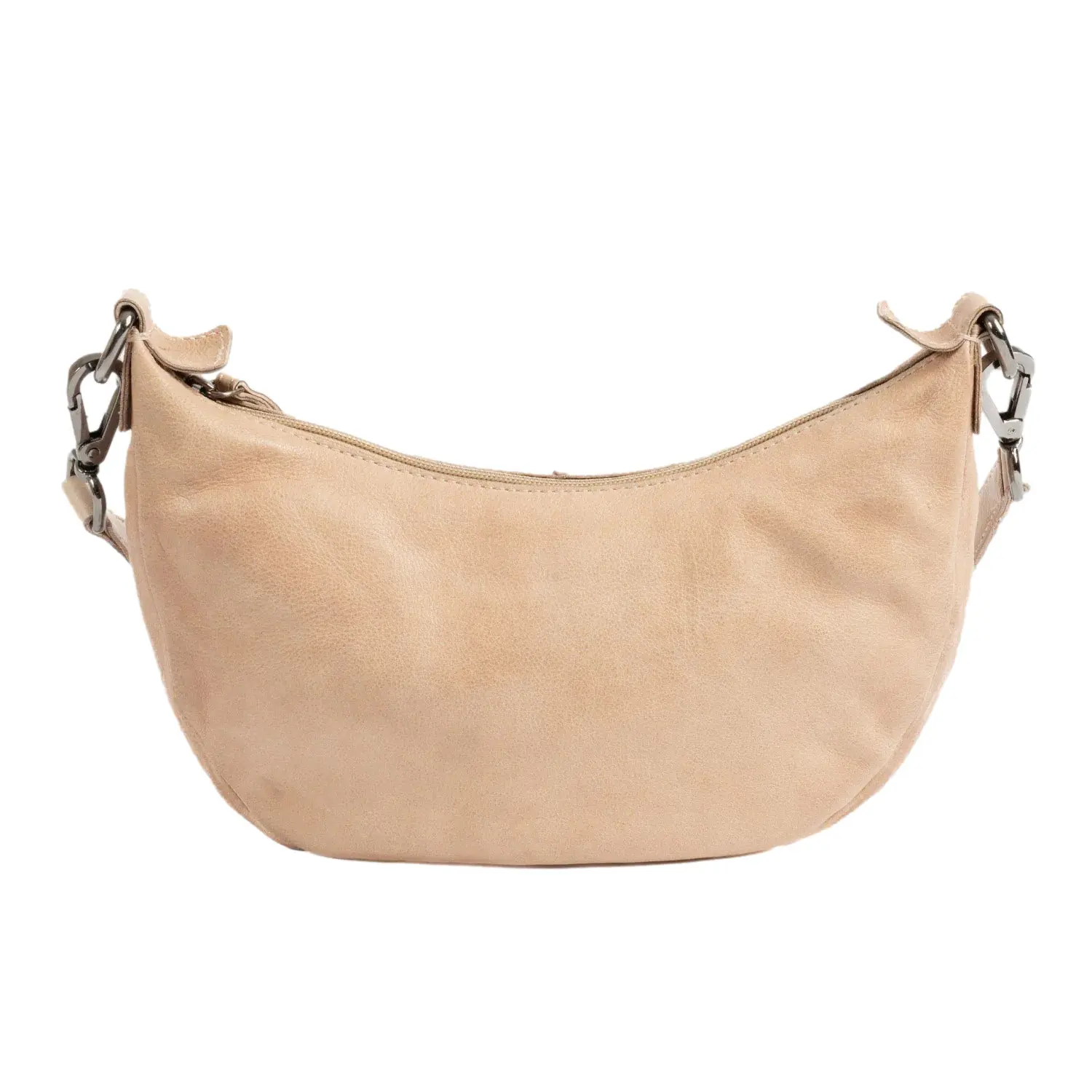 Abnehmbarer Schultertasche mit Karabinern aus Leder für Frauen Matties Bags Young