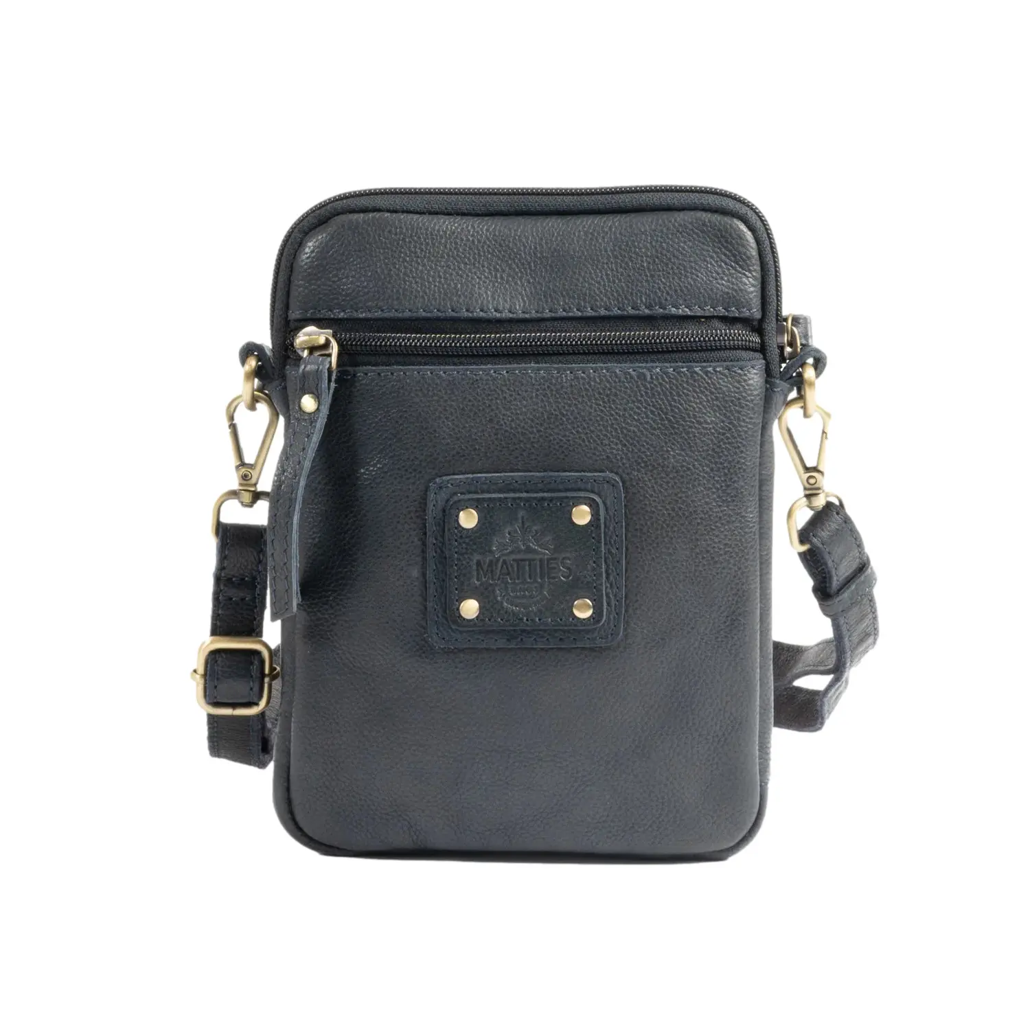 Höhenverstellbare Schultertasche aus Leder für Frauen Matties Bags Young
