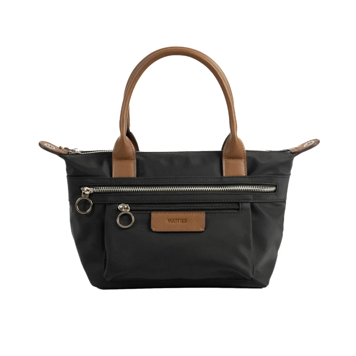 Abnehmbarer Handtasche mit Karabinern für Frauen Matties Bags Turin