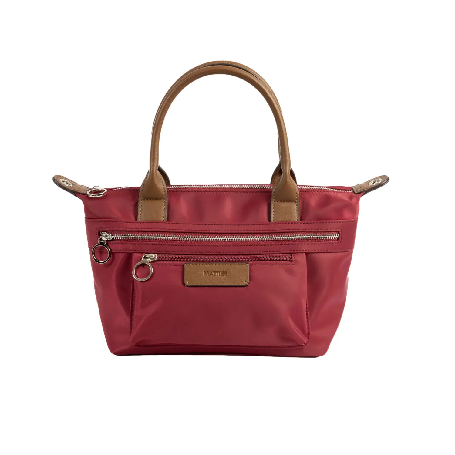 Abnehmbarer Handtasche mit Karabinern für Frauen Matties Bags Turin