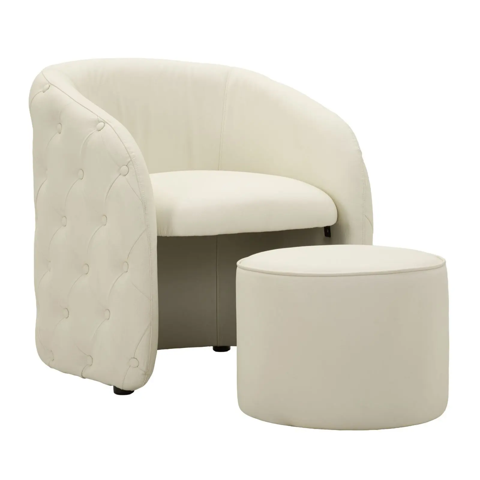 Fauteuil avec tabouret Mauro Ferretti Zagabria Fauteuil avec tabouret Mauro Ferretti Zagabria