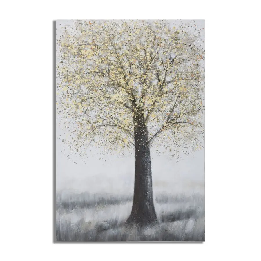 Wanddeko Leinwandmalerei einfacher Baum Mauro Ferretti