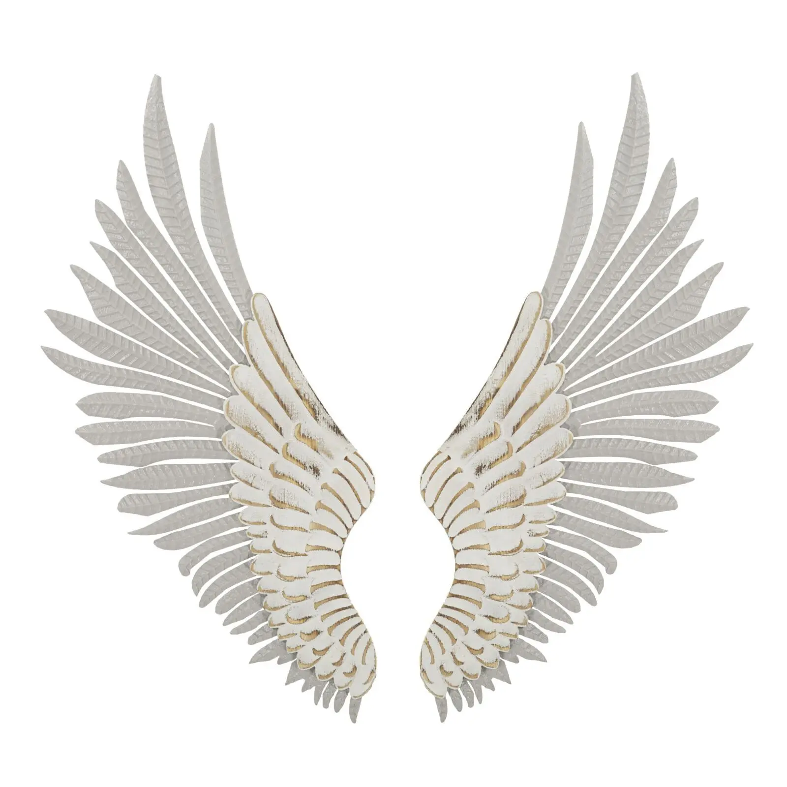 Wanddekoration Mauro Ferretti Ali Natural Coppia (x2)