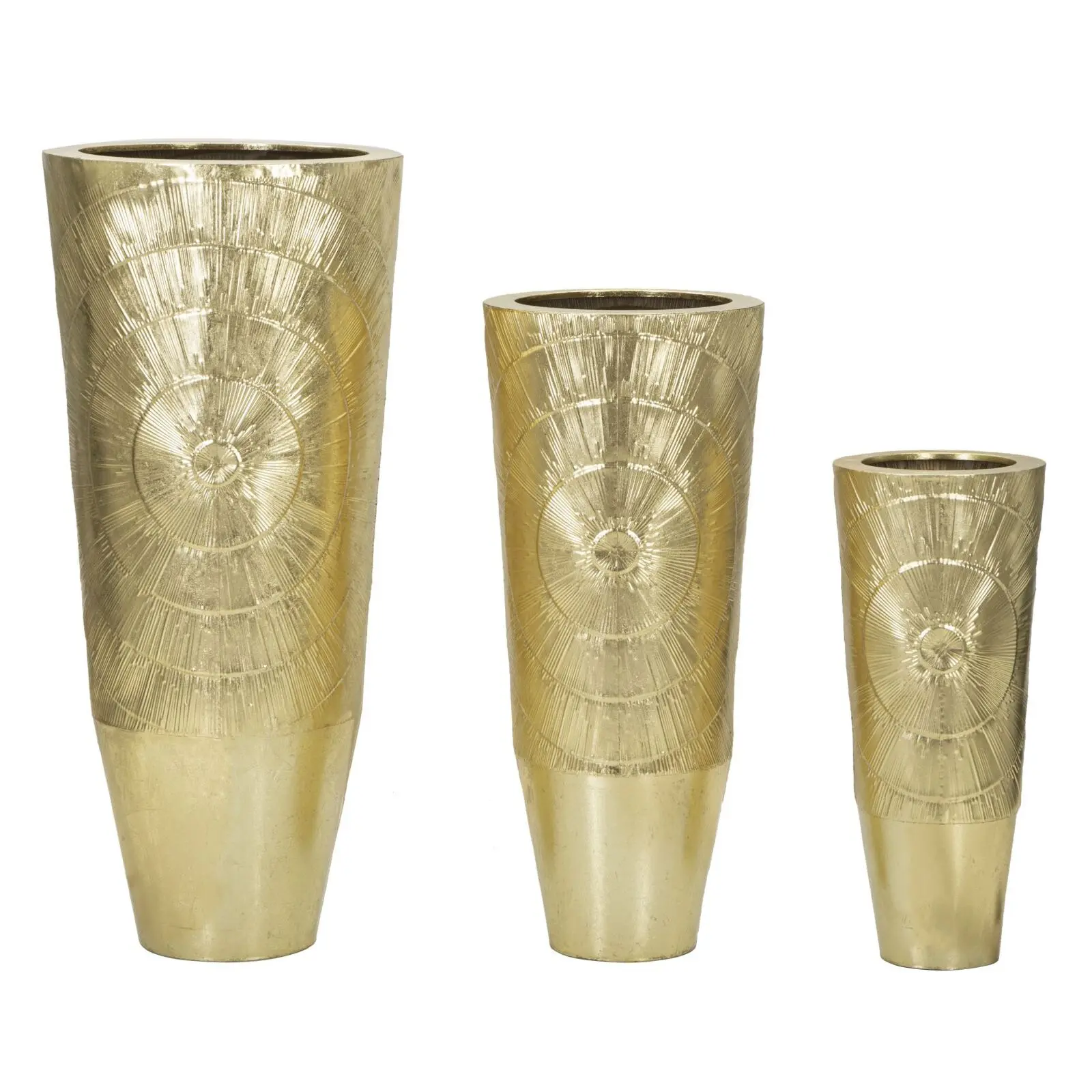 Vase Mauro Ferretti Goldely Tris (x3)
