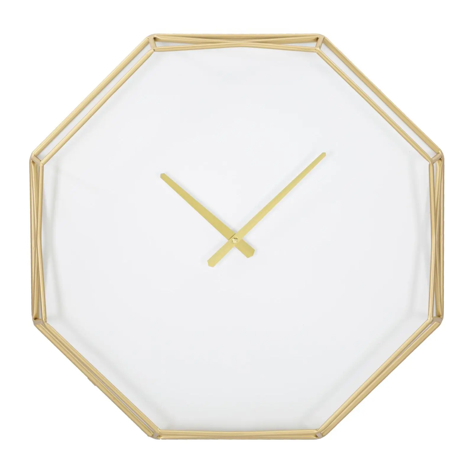 Analoge Wanduhr Mauro Ferretti Goldy Octagonal