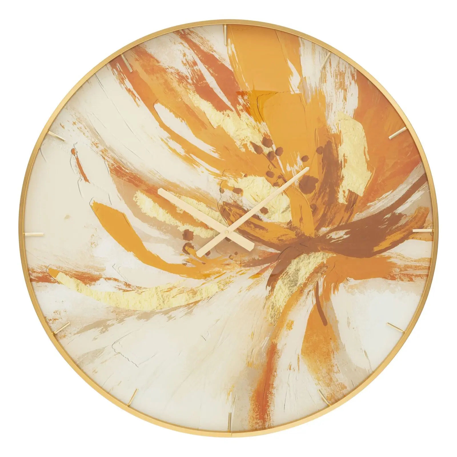 Analoge Wanduhr Mauro Ferretti Glass Toply