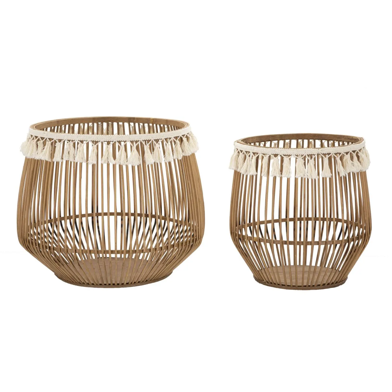 Mauro Ferretti Unisex Braun Runde Körbe Fuji (X2)