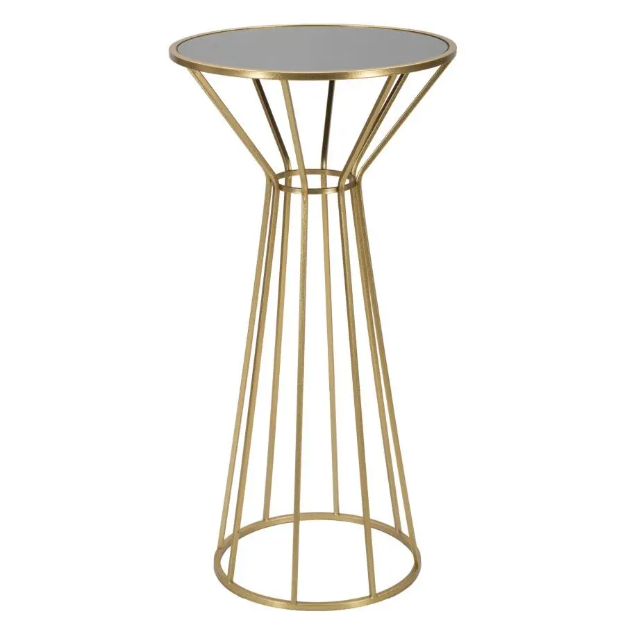 Generique Table D'appoint En Métal "Simple" 100Cm Or - Image 3