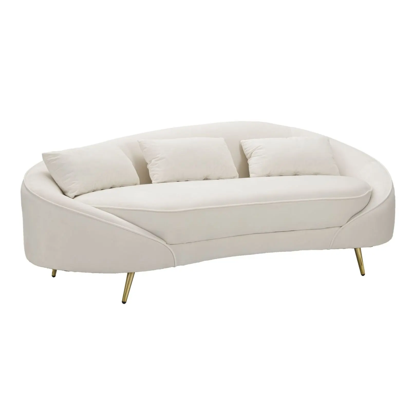 Canapé 3 places avec coussin Mauro Ferretti Olso Canapé 3 places avec coussin Mauro Ferretti Olso