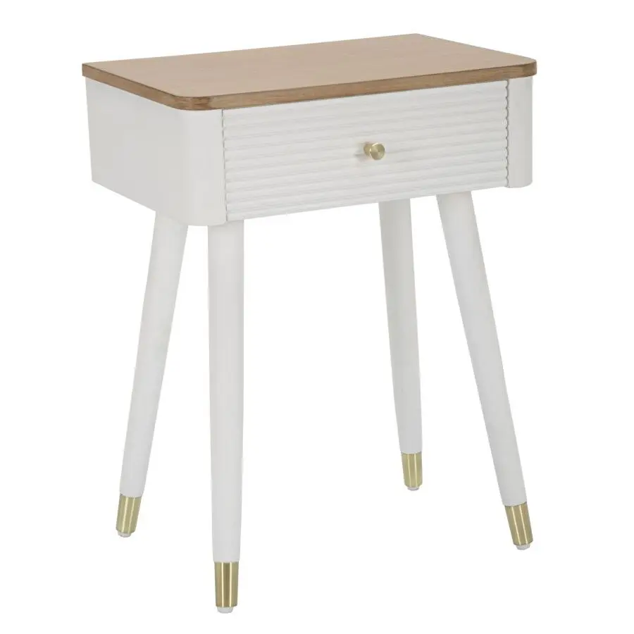 Table de chevet en bois avec tiroir Mauro Ferretti Table de chevet en bois avec tiroir Mauro Ferretti
