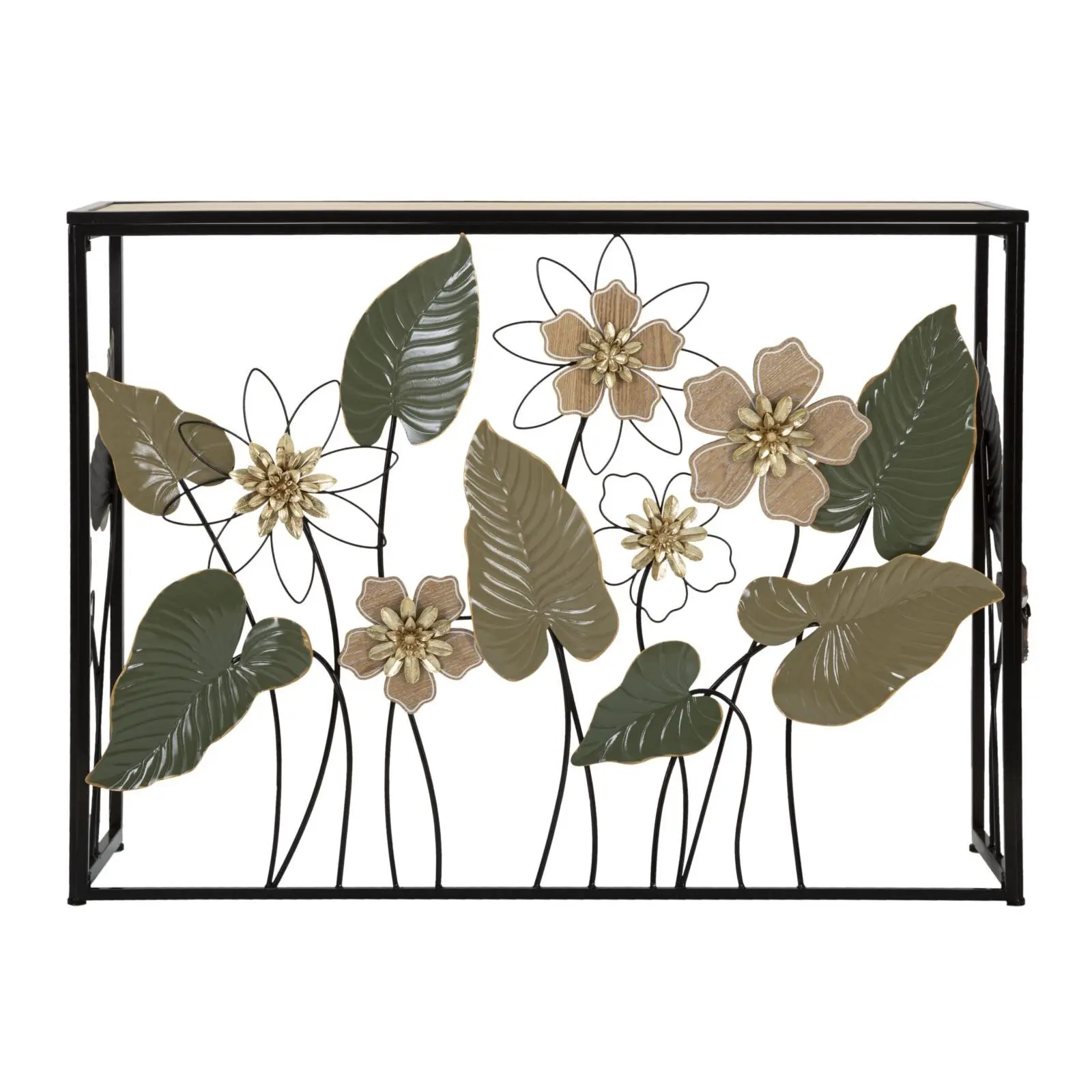 Generique Console Design En Métal "Spring" 108Cm Multicolore - Image 3