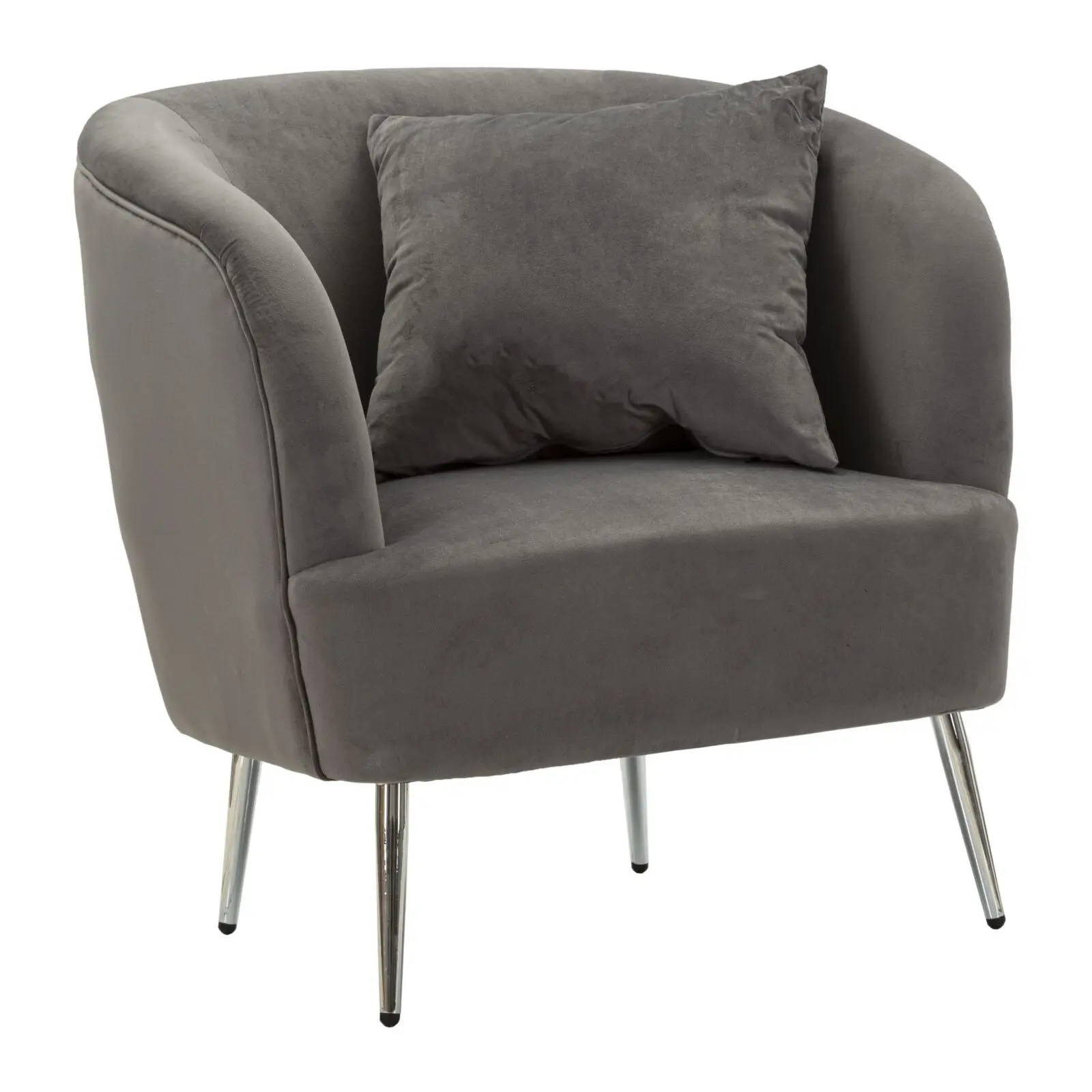 Fauteuil Mauro Ferretti Silvery Fauteuil Mauro Ferretti Silvery